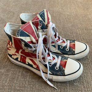 Converse | Shoes | Converse Union Jack British Flag Top Poshmark